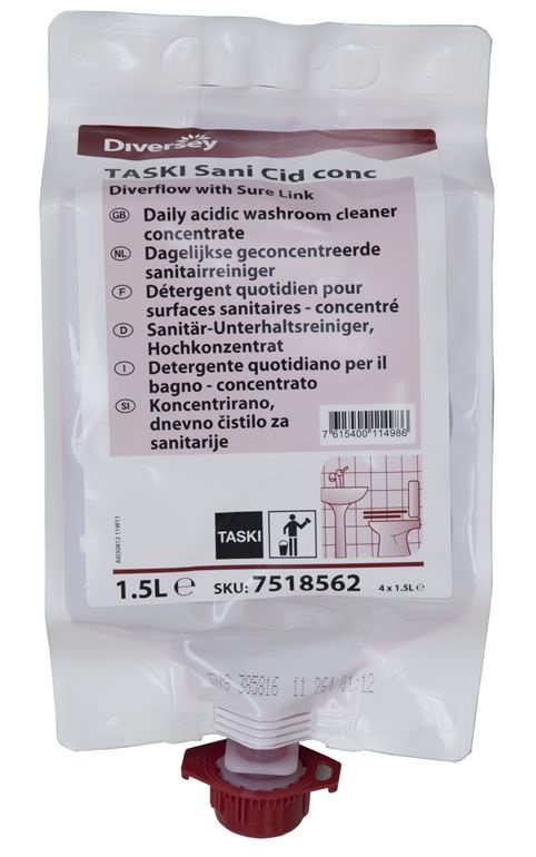 Johnson Diversey TASKI Sani Cid conc DvF - 1,5L