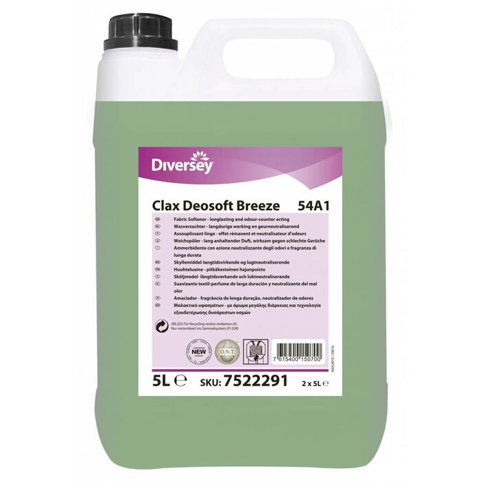 Johnson Diversey Clax DeoSoft BREEZE 54A1 - 5L