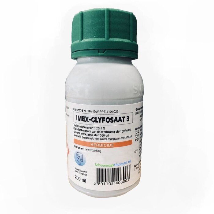 Onkruidkiller Imex glyfosaat 360 - 200ml