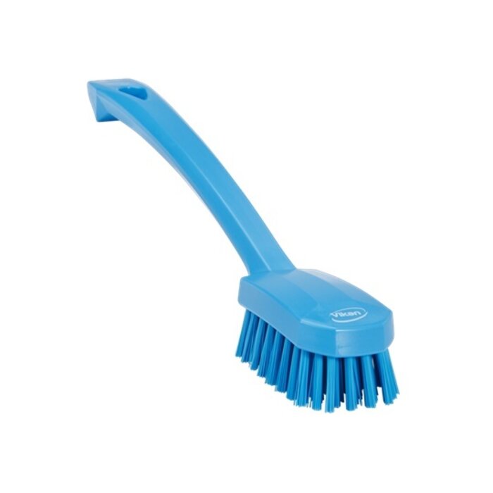 Vikan Vikan Universele afwasborstel, polyester vezels, medium 260x40x70mm blauw