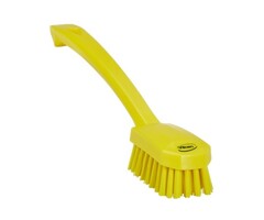 Vikan Vikan Universele afwasborstel, polyester vezels, medium 260x40x70mm geel