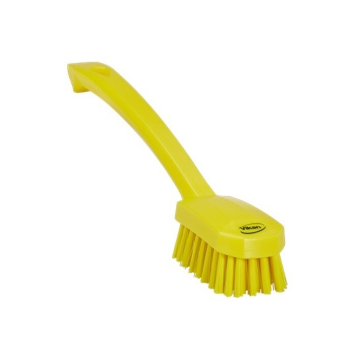 Vikan Vikan Universele afwasborstel, polyester vezels, medium 260x40x70mm geel