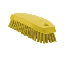 Vikan Vikan Kleine werkborstel polyester vezels, medium 165x50x45mm geel