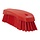 Vikan Grote werkborstel polyester vezels, hard 200x70x60mm rood