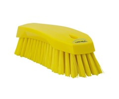 Vikan Vikan Grote werkborstel polyester vezels, hard 200x70x60mm geel