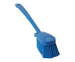 Vikan Vikan Glazuurborstel met lange steel polyester vezels, zacht 415x70x80mm blauw