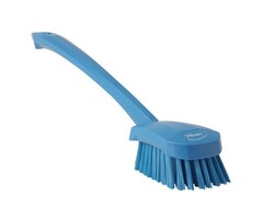 Vikan Vikan, Afwasborstel lange steel, medium, 415x70x80mm blauw