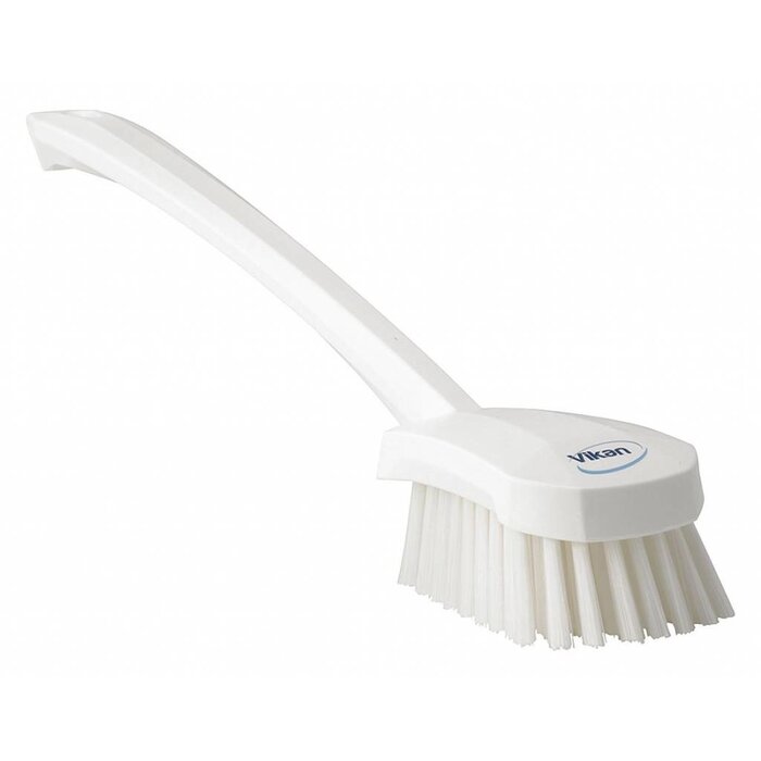 Vikan Vikan, Afwasborstel lange steel, medium, 415x70x80mm wit