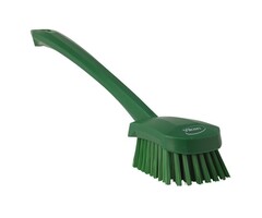 Vikan Vikan Afwasborstel lange steel, hard 415x71x75mm groen
