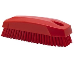 Vikan Vikan Nagelborstel / kleine werkborstel 130x50x40mm, rood
