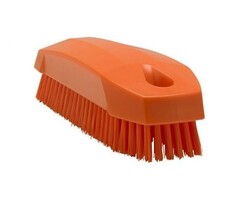Vikan Vikan Nagelborstel / kleine werkborstel 130x50x40mm, oranje