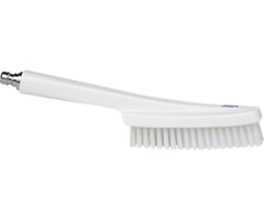 Vikan Vikan Harde handborstel met watertoevoer, 355x50x105mm, wit