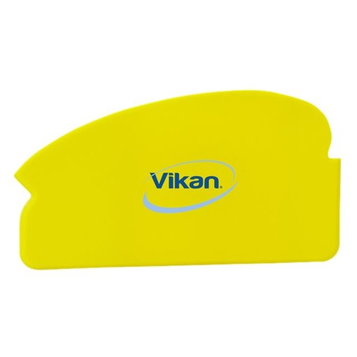 Vikan Vikan Flexibele handschraper, 165x2x92mm, 10 stuks, geel