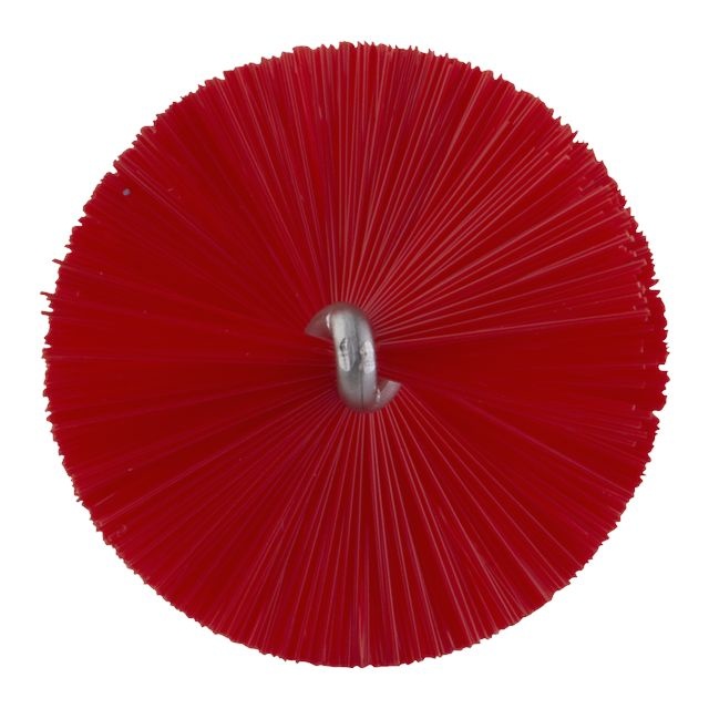 Vikan Vikan Pijpenborstel Ø40x200mm, Medium, rood