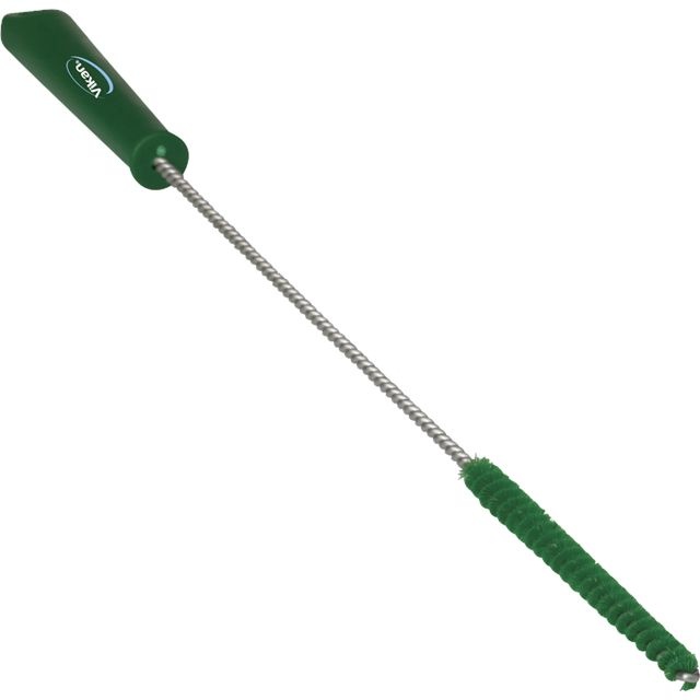 Vikan Vikan Pijpenborstel met handvat, 10 mm, hard, groen