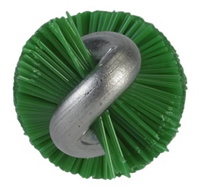 Vikan Vikan Pijpenborstel met handvat, 10 mm, hard, groen
