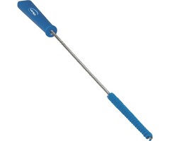 Vikan Vikan Pijpenborstel met handvat, 10 mm, hard, blauw