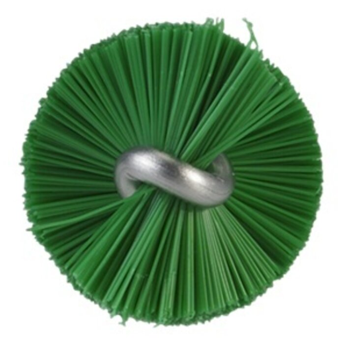 Vikan Vikan Pijpenborstel met handvat, 20 mm, medium, groen