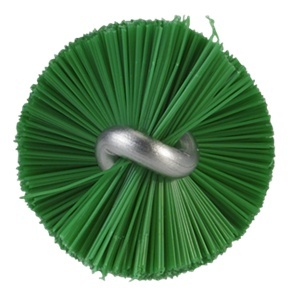 Vikan Vikan Pijpenborstel met handvat, 20 mm, medium, groen