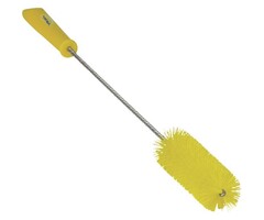 Vikan Vikan Pijpenborstel met handvat, 40 mm, hard, geel