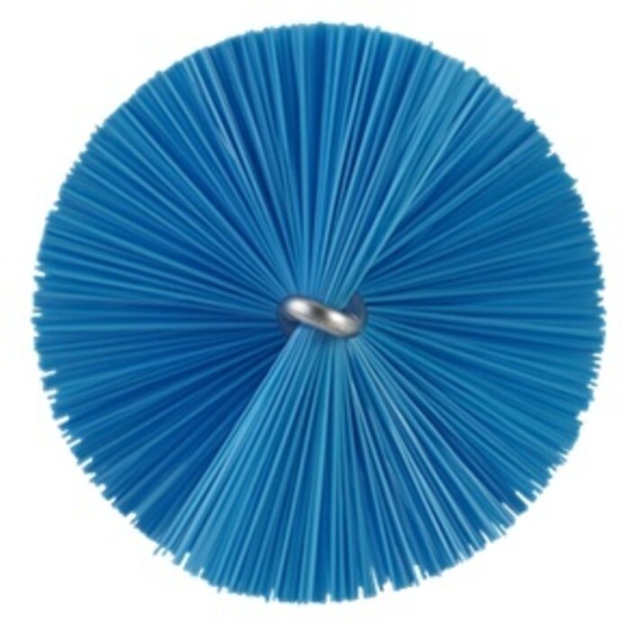 Vikan Vikan Pijpenborstel met handvat, 40 mm, medium, blauw