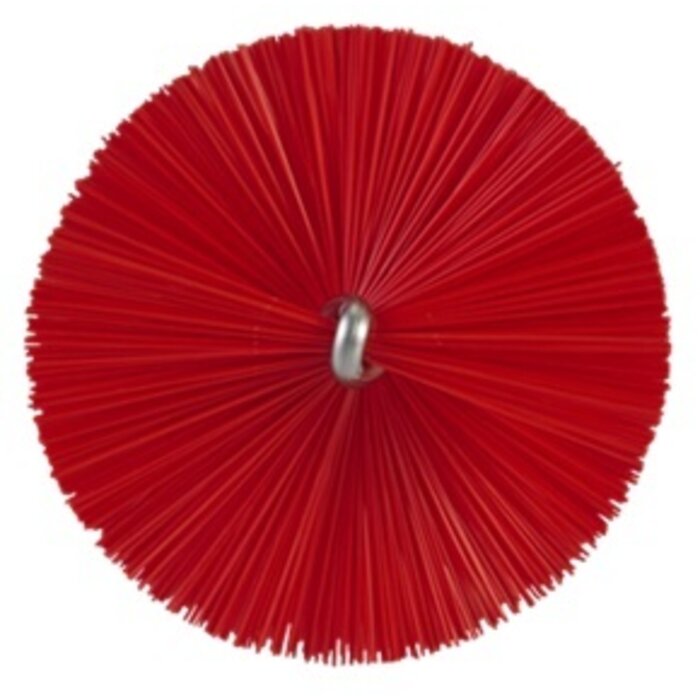 Vikan Vikan Pijpenborstel met handvat, 40 mm, medium, rood