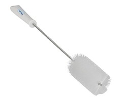 Vikan Vikan Pijpenborstel met handvat, 40 mm, medium, wit