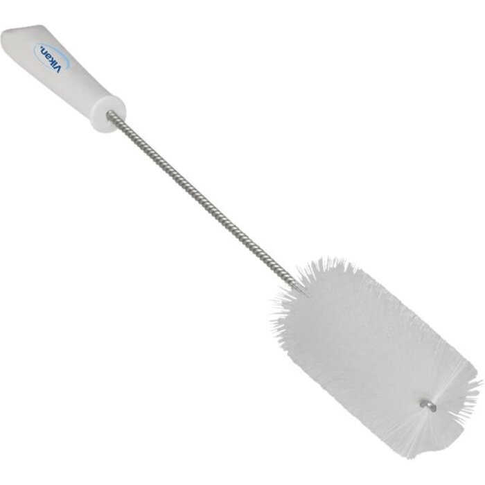 Vikan Vikan Pijpenborstel met handvat, 40 mm, medium, wit