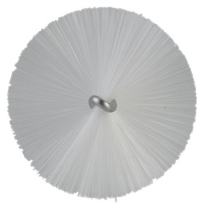 Vikan Vikan Pijpenborstel met handvat, 40 mm, medium, wit