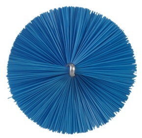Vikan Vikan Pijpenborstel met handvat, 60 mm, medium, blauw