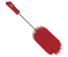 Vikan Vikan Pijpenborstel met handvat, 60 mm, medium, rood