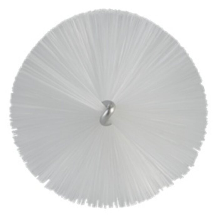 Vikan Vikan Pijpenborstel met handvat, 60 mm, medium, wit