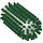 Vikan Pijpborstel, steelmodel, ø50 mm, hard, groen