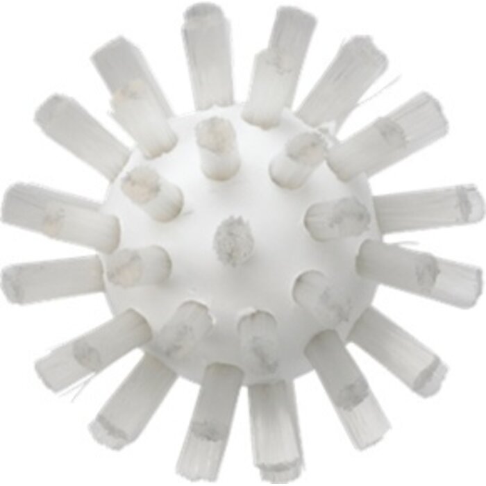 Vikan Vikan Pijpborstel, steelmodel, ø50 mm, hard, wit