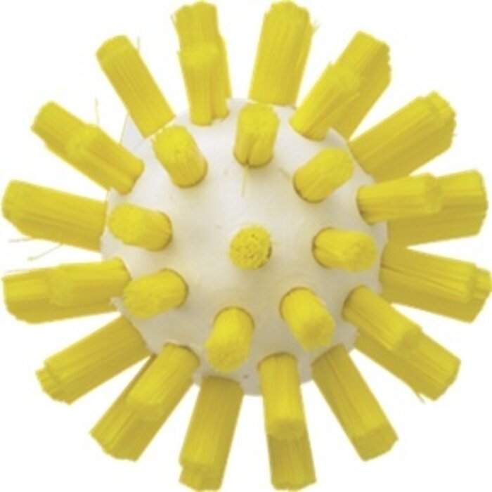 Vikan Vikan Pijpborstel, steelmodel, ø50 mm, hard, geel