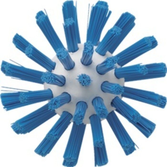 Vikan Vikan Pijpborstel, steelmodel, ø63 mm, hard, blauw
