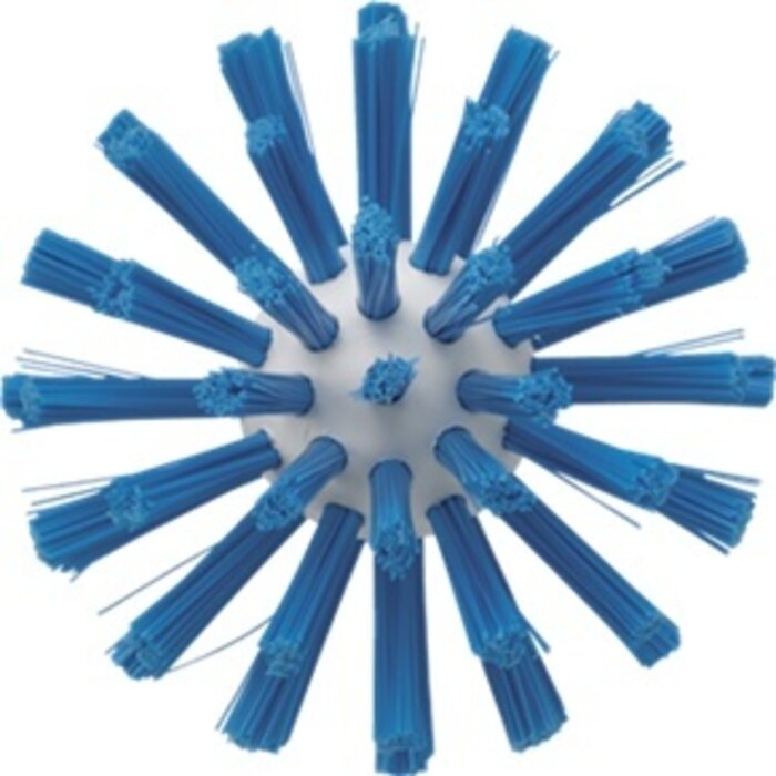 Vikan Vikan Pijpborstel, steelmodel, ø77 mm, medium, blauw