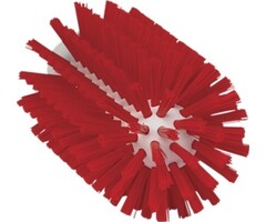 Vikan Vikan Pijpborstel, steelmodel, ø77 mm, medium, rood
