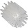 Vikan Pijpborstel, steelmodel, ø77 mm, medium, wit