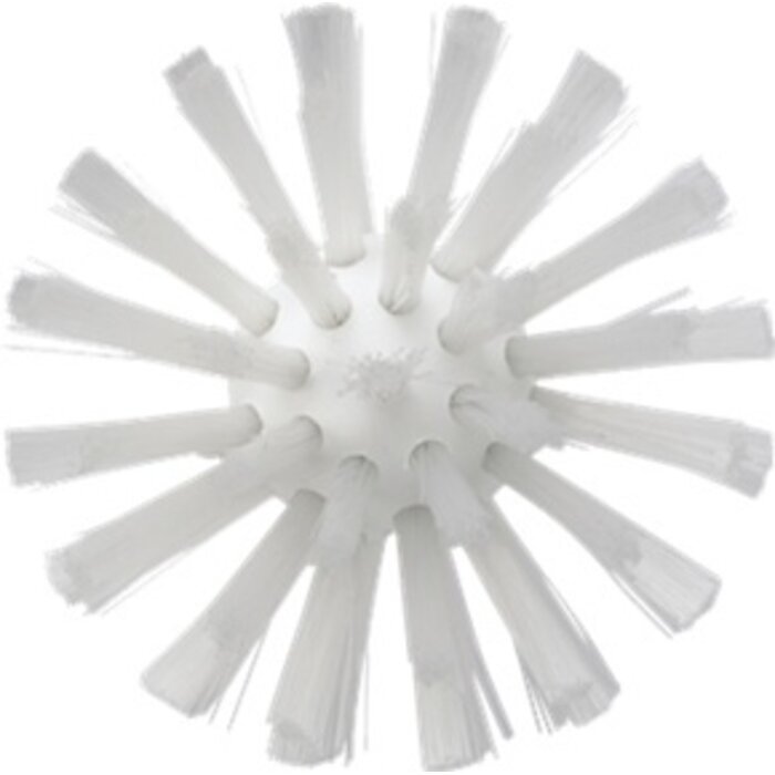Vikan Vikan Pijpborstel, steelmodel, ø77 mm, medium, wit
