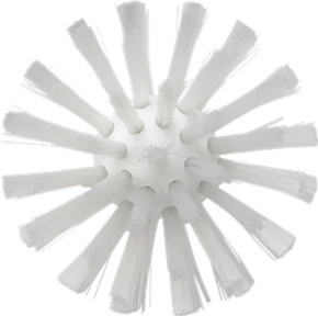 Vikan Vikan Pijpborstel, steelmodel, ø77 mm, medium, wit