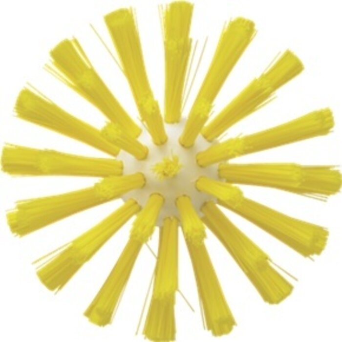 Vikan Vikan Pijpborstel, steelmodel, ø90 mm, medium, geel