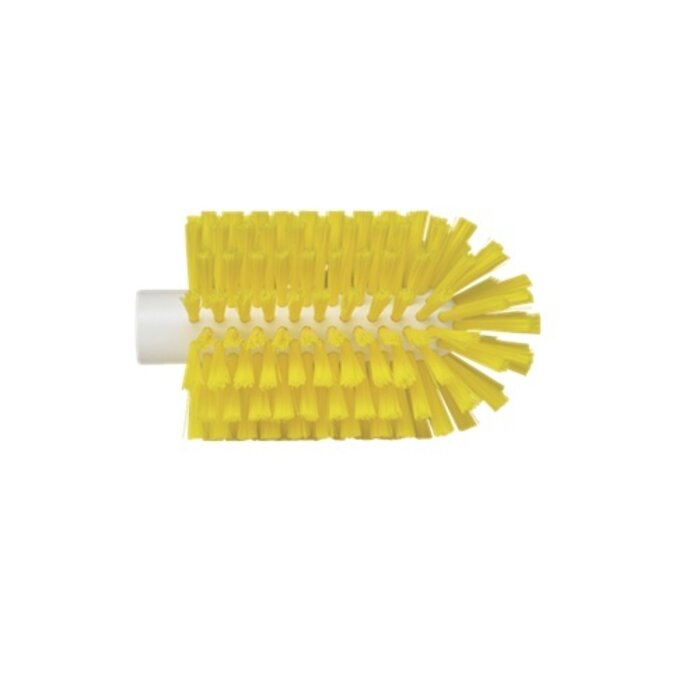 Vikan Vikan Pijpborstel, steelmodel, ø90 mm, medium, geel