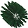 Vikan Pijpborstel, steelmodel, ø103 mm, medium, groen