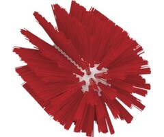 Vikan Vikan Pijpborstel, steelmodel, ø103 mm, medium, rood