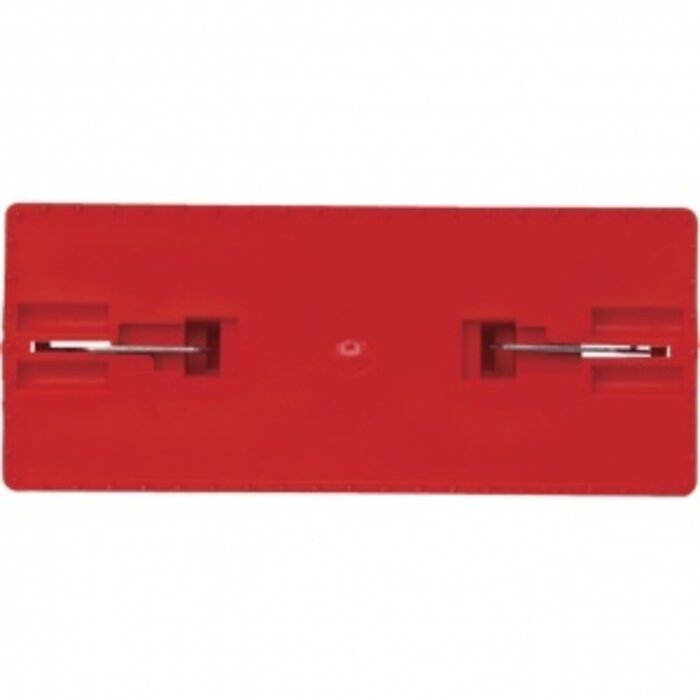 Vikan Vikan Padhouder, steelmodel, 235x100x75mm, rood