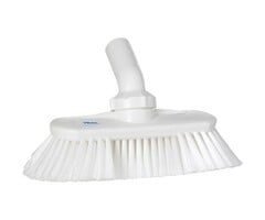 Vikan Vikan, Hoekverstelbare borstel met watertoevoer,190x147x70mm wit