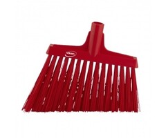 Vikan Vikan, Hoekbezem, hard, 290x270x40mm rood