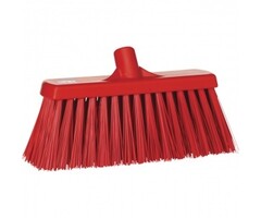 Vikan Vikan, Bezem, hard, 330x170x100mm, rood