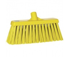 Vikan Vikan, Bezem, hard, 330x170x100mm, geel